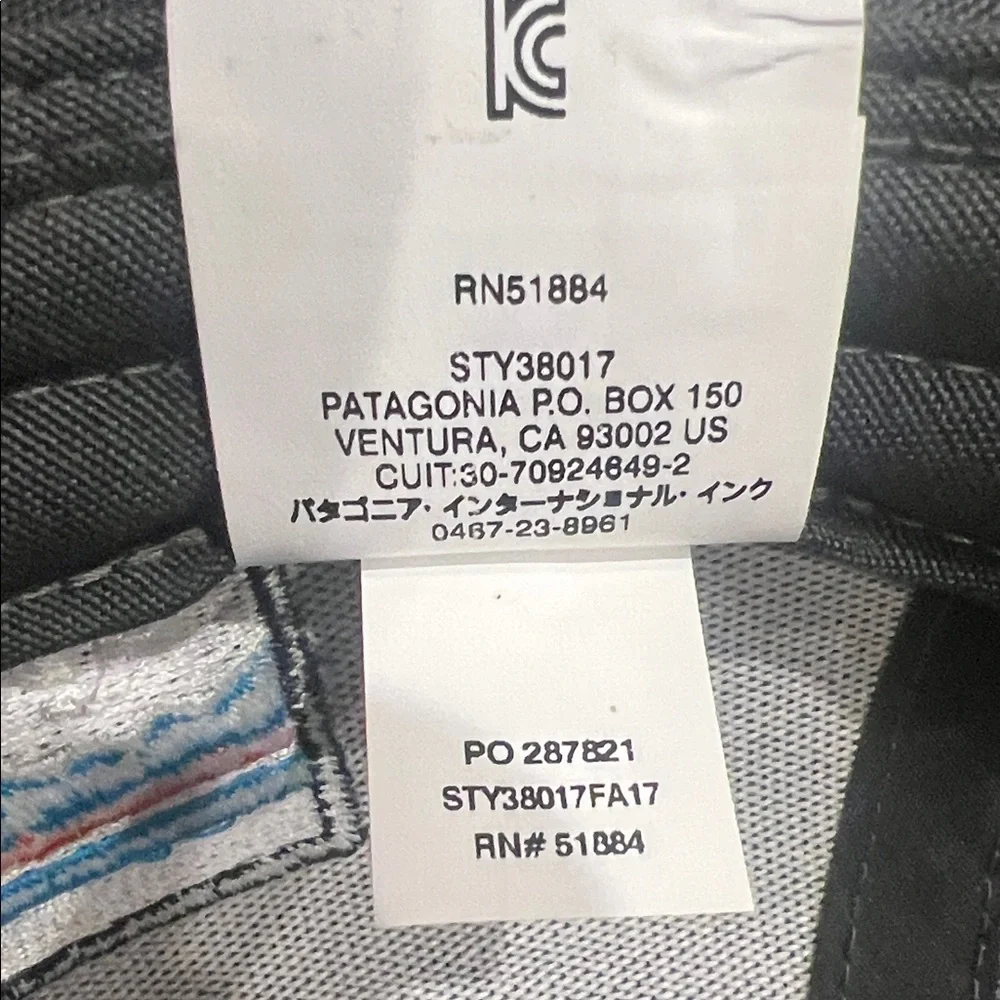 Patagonia Charcoal Trucker Cap